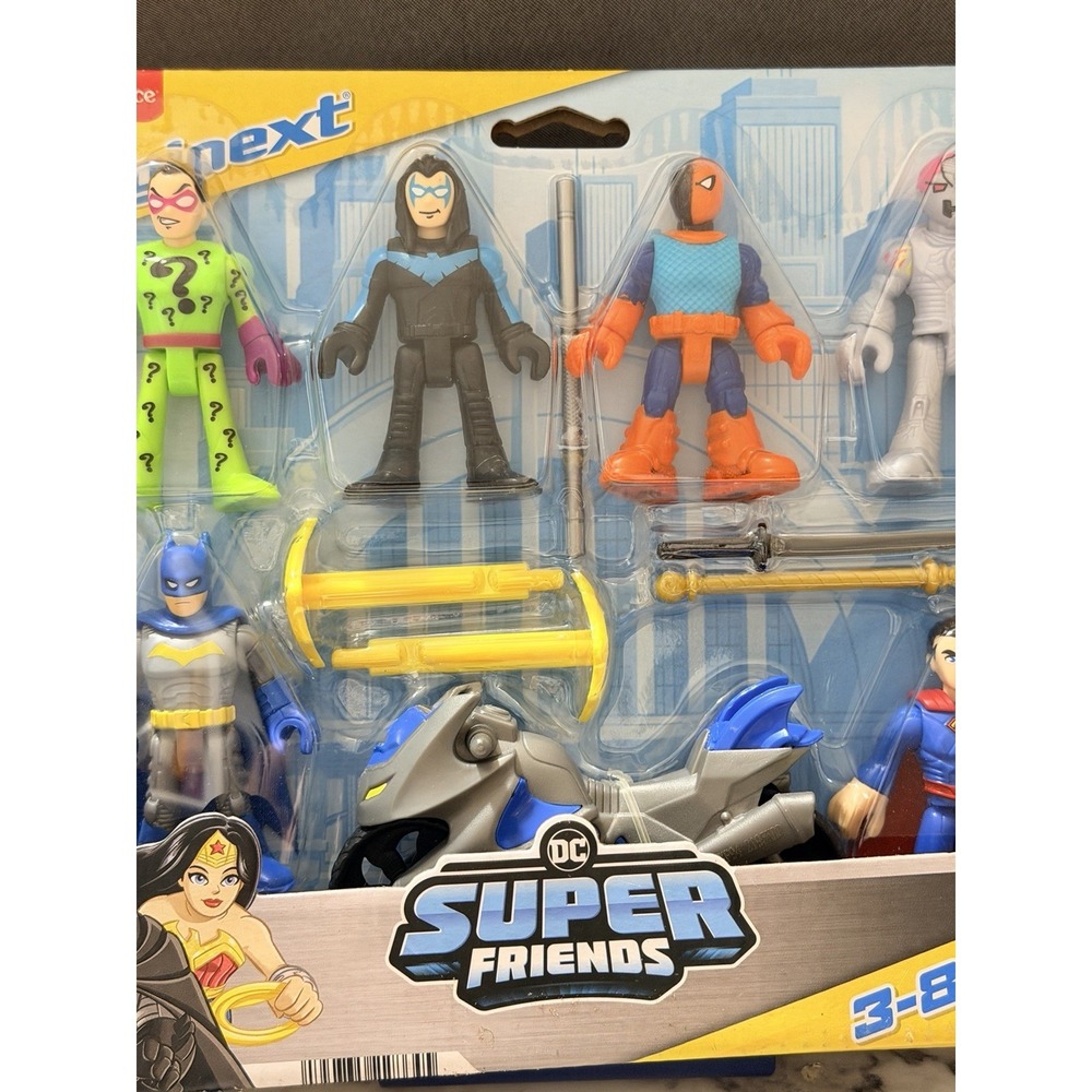 BRAND NEW DC Super Friends Action Figures Fisher-Price Imaginext (3032) - Picture 5 of 10
